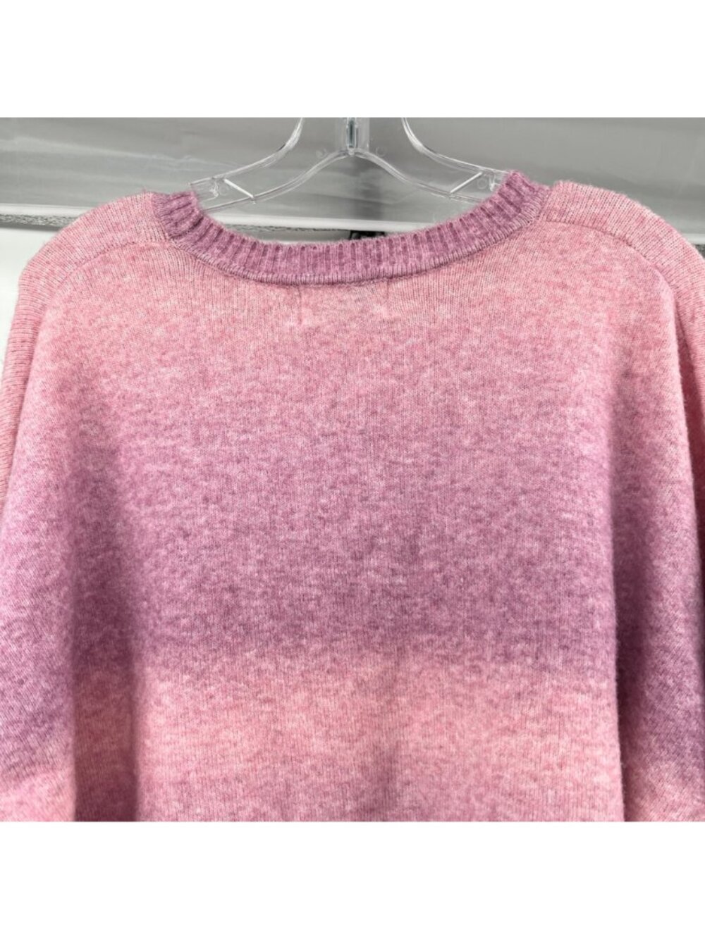 Old Navy Womens Pink Soft Knit Sweater Long Sleeve Size XL - Picture 6 of 9
